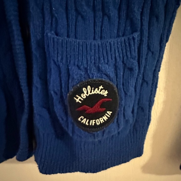 Blue Hollister cardigan - Picture 3 of 3